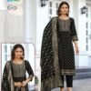 Beautiful Blue Hills Madhuri Rayon Embroidered Kurti Bottom With Dupatta Wholesale 2026