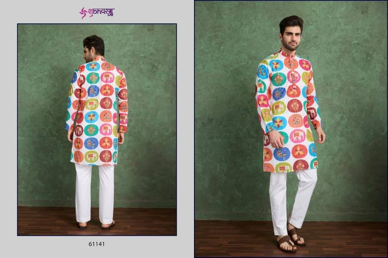 Stylish Shubhvastra Kurta Culture Rayon Embroidered Work Kurta Collection Wholesale 2026