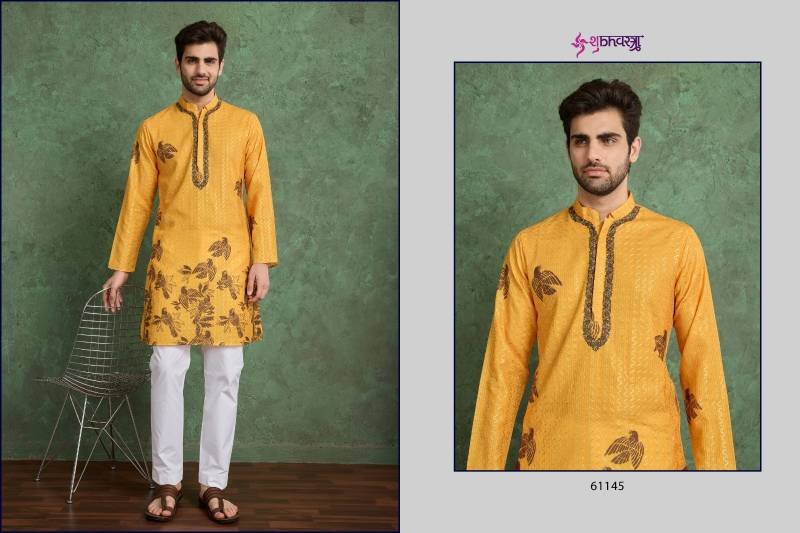 Stylish Shubhvastra Kurta Culture Rayon Embroidered Work Kurta Collection Wholesale 2026