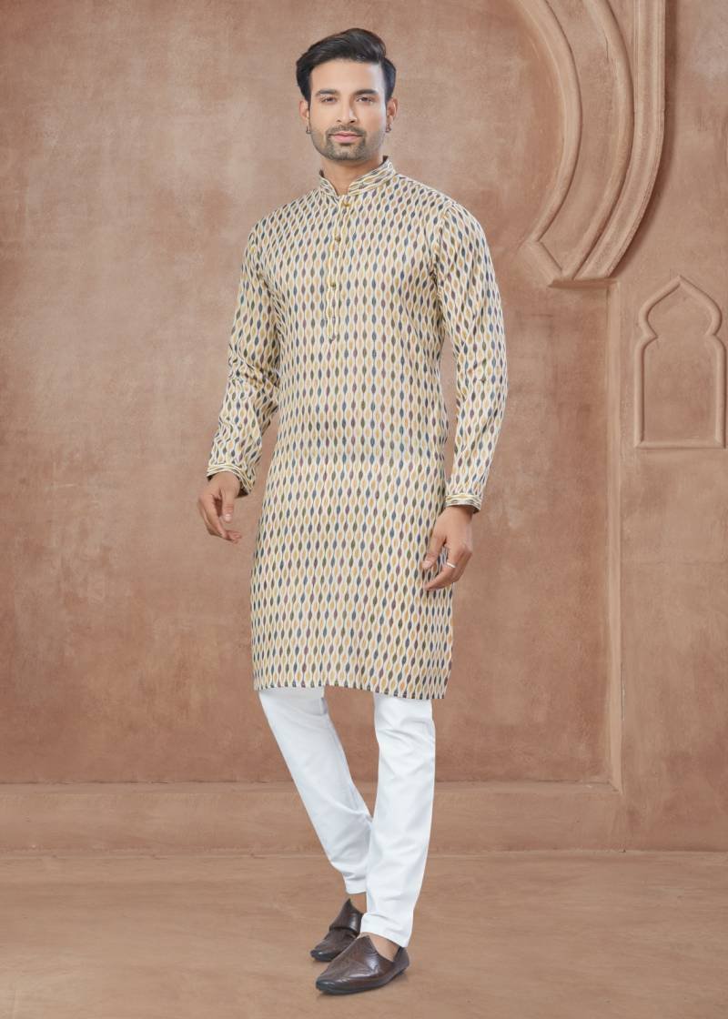 Outluk Wedding Collection Vol 35 Cotton Kurta With Pajama Collection Wholesale
