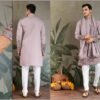 Launching Shubhvastra Rajwada Attire 3 Viscose Silk Mens Kurta With Dupatta Wholesale 2026