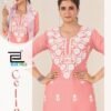 Blue Hills Celina Rayon Embroidery Work Kurti With Bottom Collection Wholesale