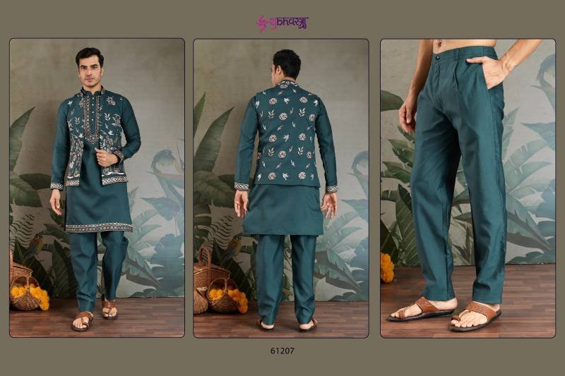 Stylish Shubhvastra Rajwada Attire 4 Viscose Silk Mens Traditional Wear Wholesale 2026