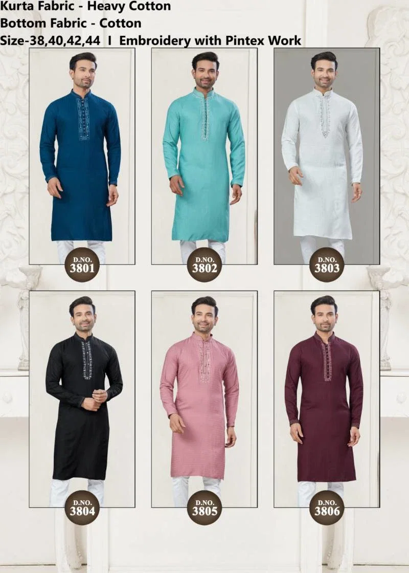 Launching Outluk Wedding Collection Vol 38 Cotton Kurta With Pajama Wholesale 2026