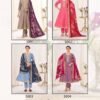 Launching Blue Hills Senorita Roman Silk Kurti Bottom With Dupatta Wholesale 2026