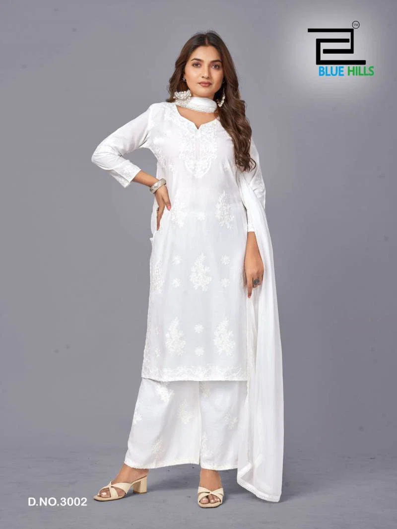Buy Blue Hills Snow White Vol 3 Rayon Readymade Collection Wholesale 2026
