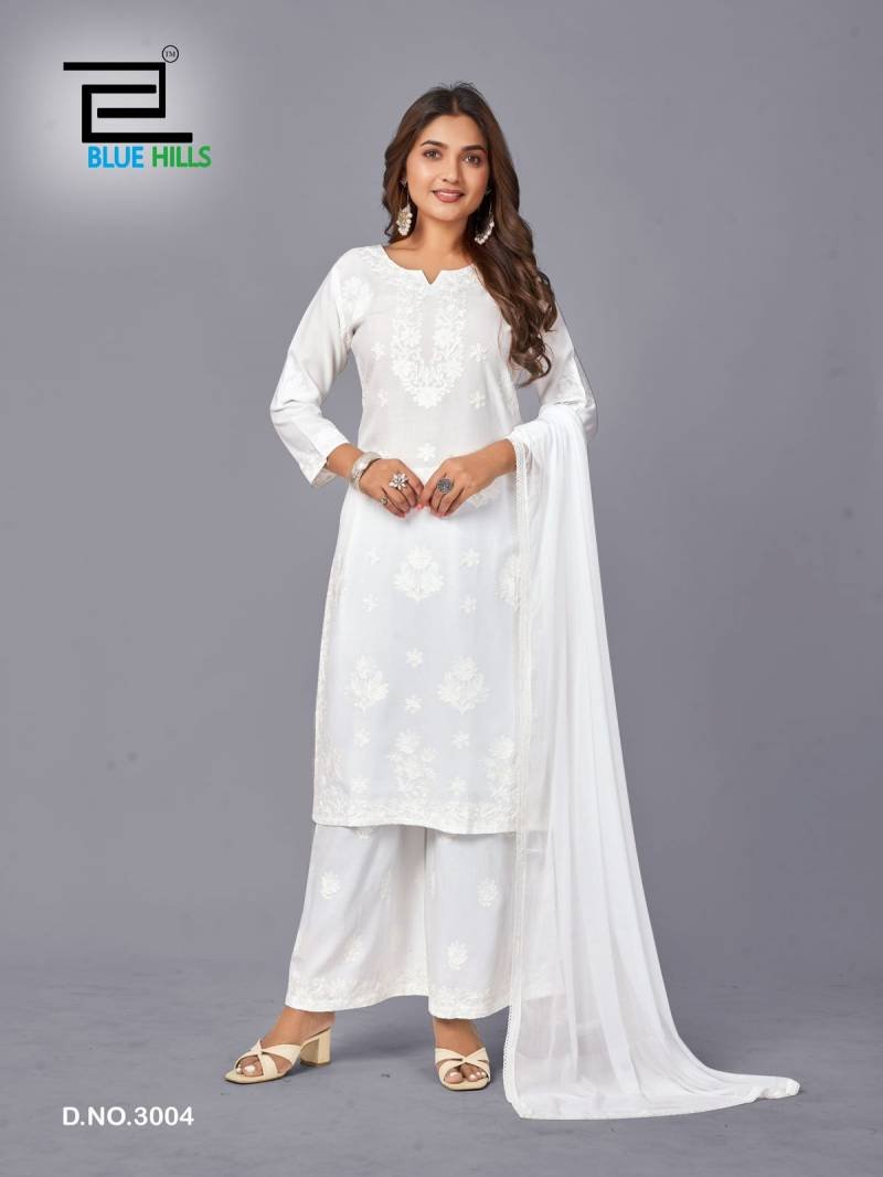 Buy Blue Hills Snow White Vol 3 Rayon Readymade Collection Wholesale 2026
