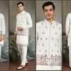 Stylish Shubhvastra Maharaja Mode Silk Mens Kurta Pyjama With Koti Wholesale 2026