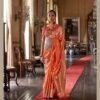 Rajtex Karnival Gold Handloom Weaving Silk Saree Collection Wholesale