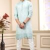 Latest Sumi 01 Art Silk Computer Thread Work Kurta Pajama Collection Wholesale 2026