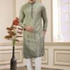 Latest Sumi 02 Art Silk Staright Cut Mens Kurta Pajama Collection Wholesale 2026