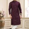Latest Sumi 02 Art Silk Staright Cut Mens Kurta Pajama Collection Wholesale 2026