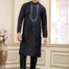 Latest Sumi 02 Art Silk Staright Cut Mens Kurta Pajama Collection Wholesale 2026