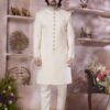 Latest Sumi 03 Mix Fabric Wedding Wear Mens Kurta Pajama Collection Wholesale 2026
