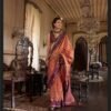 Buy Rajtex Kilkari Tussar Silk Handloom Weaving Fancy Saree Wholesale 2026
