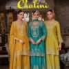 Eba Chalini Chinon With Embroidered Ready Made Suits Wholesale