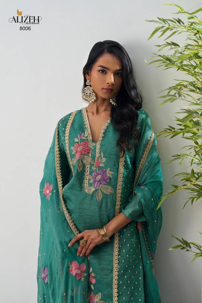 Beautiful Alizeh Ehsaas Fancy Crush Designer Salwar Kameez Wholesale 2026