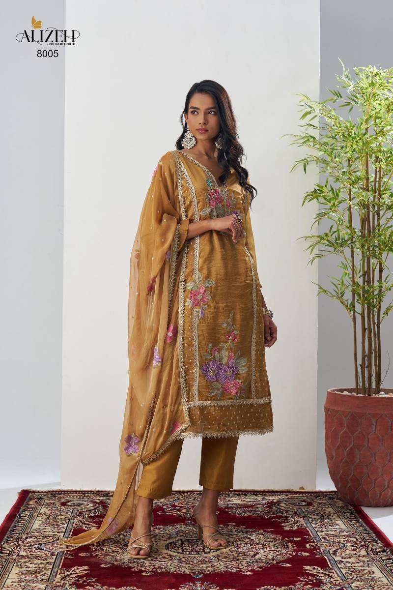 Beautiful Alizeh Ehsaas Fancy Crush Designer Salwar Kameez Wholesale 2026