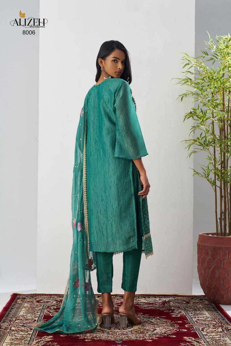 Beautiful Alizeh Ehsaas Fancy Crush Designer Salwar Kameez Wholesale 2026