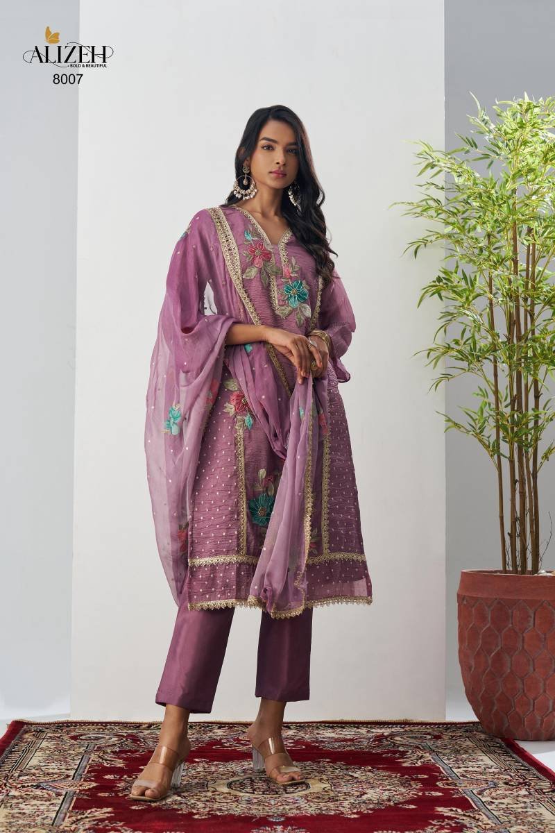 Beautiful Alizeh Ehsaas Fancy Crush Designer Salwar Kameez Wholesale 2026