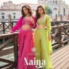Sayuri Naina Designer Viscose Jacquard Indo Western Collection Wholesale