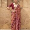 Latest Kreshva Sankh Patola Pv Silk Designer Saree Collection Wholesale 2026