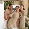 Sayuri Sana Designer Georgette Embroidered Indo Western Wholesale