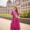 Latest Sayuri Nargis Designer Silk Embroidered Indo Western Wholesale 2026