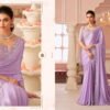 Latest TFH Salsa Style 8004 Hit Colour Silver Chiffon Shimmer Designer Saree Wholesale 2026