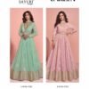 Stylish Sayuri Saheen Viscose Jacquard Embroidered Gown With Dupatta Wholesale 2026