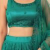 Latest Zeel 15056 Teal Designer Net Embroidered Lehenga Collection Wholesale 2026