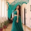 Latest Zeel 15056 Teal Designer Net Embroidered Lehenga Collection Wholesale 2026