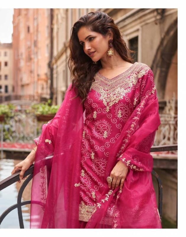 Buy Sayuri Meena Premium Chinon Silk Salwar Suits Collection Wholesale 2026