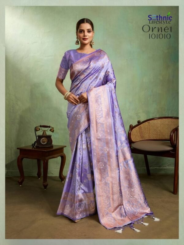 Launching Sethnic Ornet Festive Wear Banarasi Silk Saree Collection Wholesale 2026