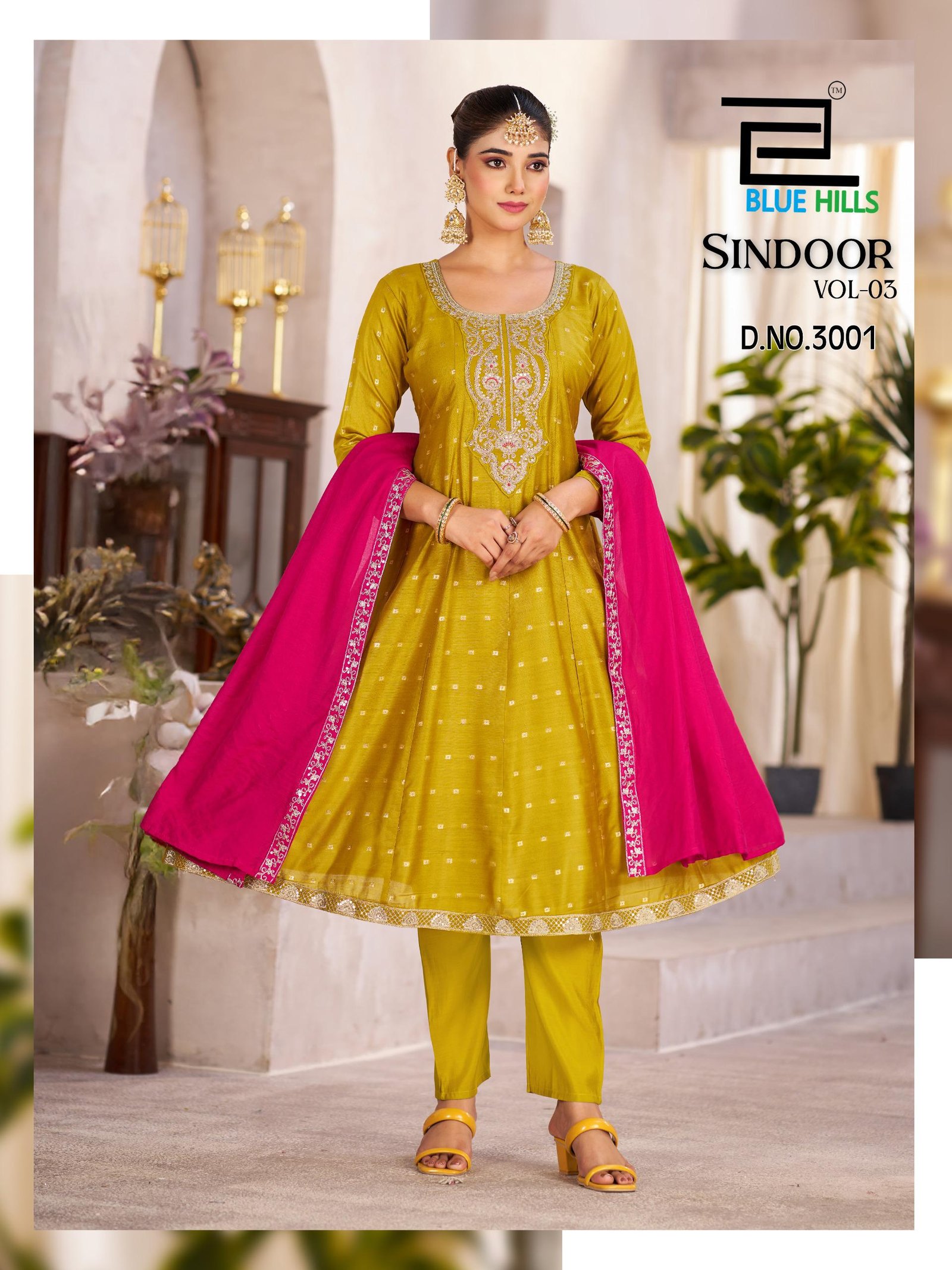 Stylish Blue Hills Sindoor Vol 3 Plus Size Kurti Bottom With Dupatta Wholesale 2026