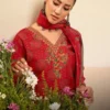Nishant Sayuri Masleen Silk Embroidered Dress Material Collection Wholesale