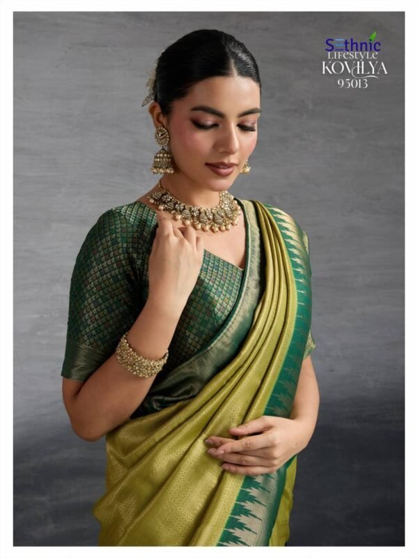 Beautiful Sethnic Kovilya Vol 4 Kanjivaram Fancy Silk Saree Collection Wholesale 2026