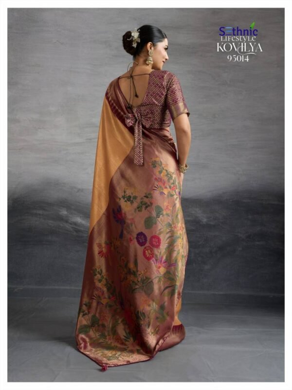 Beautiful Sethnic Kovilya Vol 4 Kanjivaram Fancy Silk Saree Collection Wholesale 2026