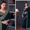 Buy Tfh Silver Screen Hit 30002 Silk Chiffon Party Wear Saree Collection Wholesale 2026
