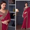 Buy Tfh Silver Screen Hit 30002 Silk Chiffon Party Wear Saree Collection Wholesale 2026