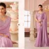 Stylish Tfh Salsa Style 8004 A To F Silver Chiffon Shimmer Saree Collection Wholesale 2026