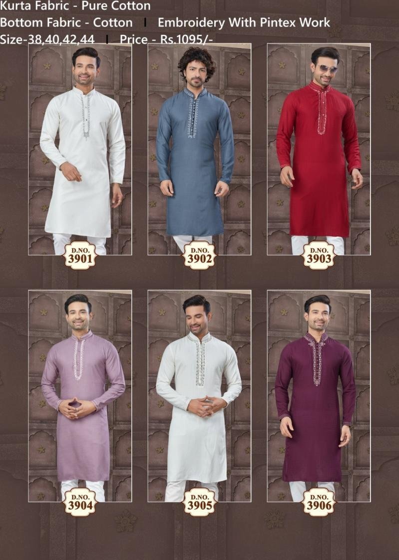 Beautiful Outluk Vol 39 Heavy Cotton Mens Kurta Pajama Wholesale 2026