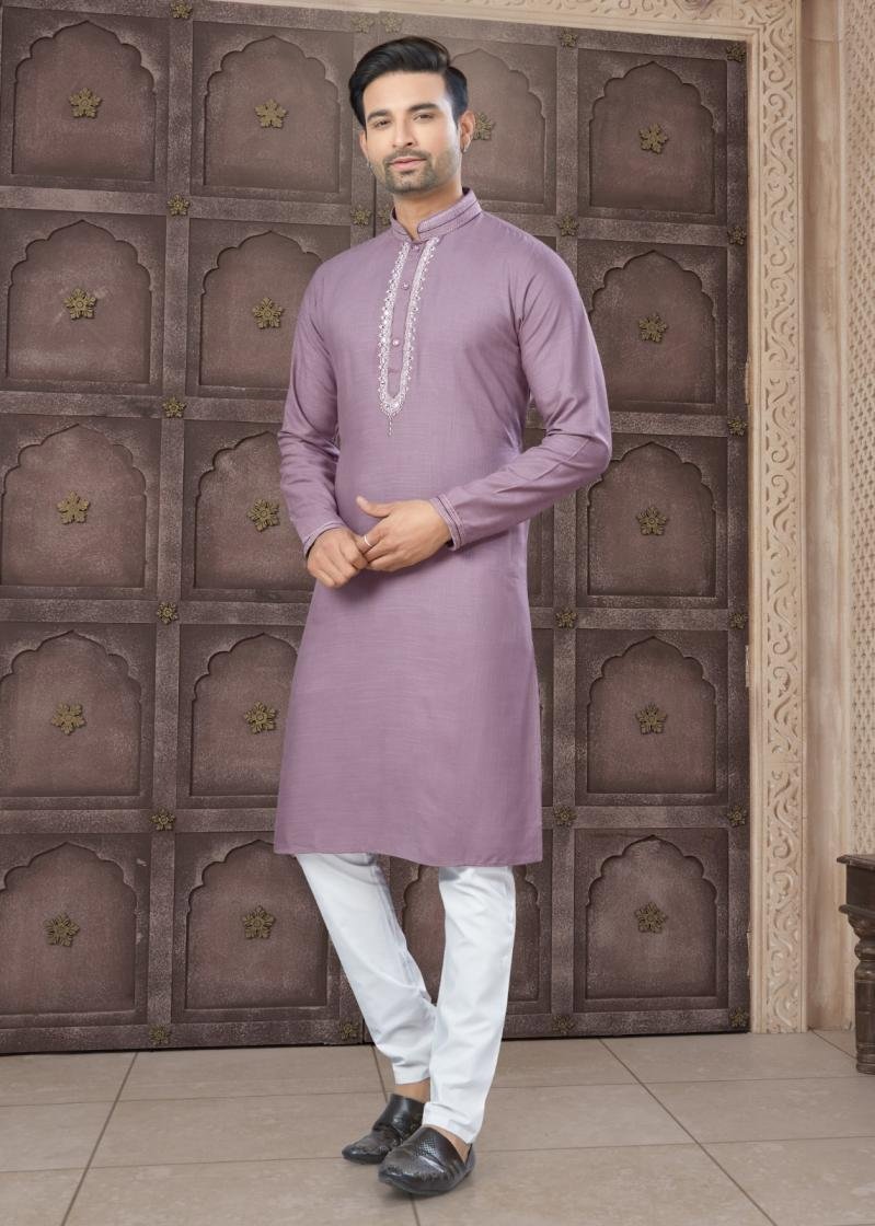 Outluk Vol 39 Heavy Cotton Mens Kurta Pajama Wholesale