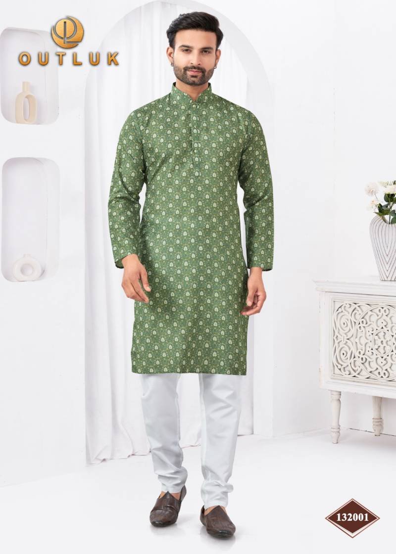 Outluk Wedding Collection Vol 132 Mens Kurta With Pajama Wholesale