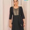 Beautiful Blue Hills Golden Duck Anarkali Gown Readymade Collection Wholesale 2026
