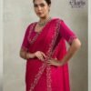 Buy Sethnic Elaris Velvet Chiffon Designer Party Wear Saree Collection Wholesale 2026