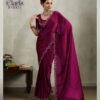 Buy Sethnic Elaris Velvet Chiffon Designer Party Wear Saree Collection Wholesale 2026
