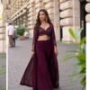 Beautiful Sayuri Rubal Georgette Embroidered Indo Western Party Wear Collection Wholesale 2026