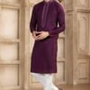Beautiful Sumi 3681 Plain Banarasi Art Silk Mens Kurta Pajama Collection Wholesale 2026