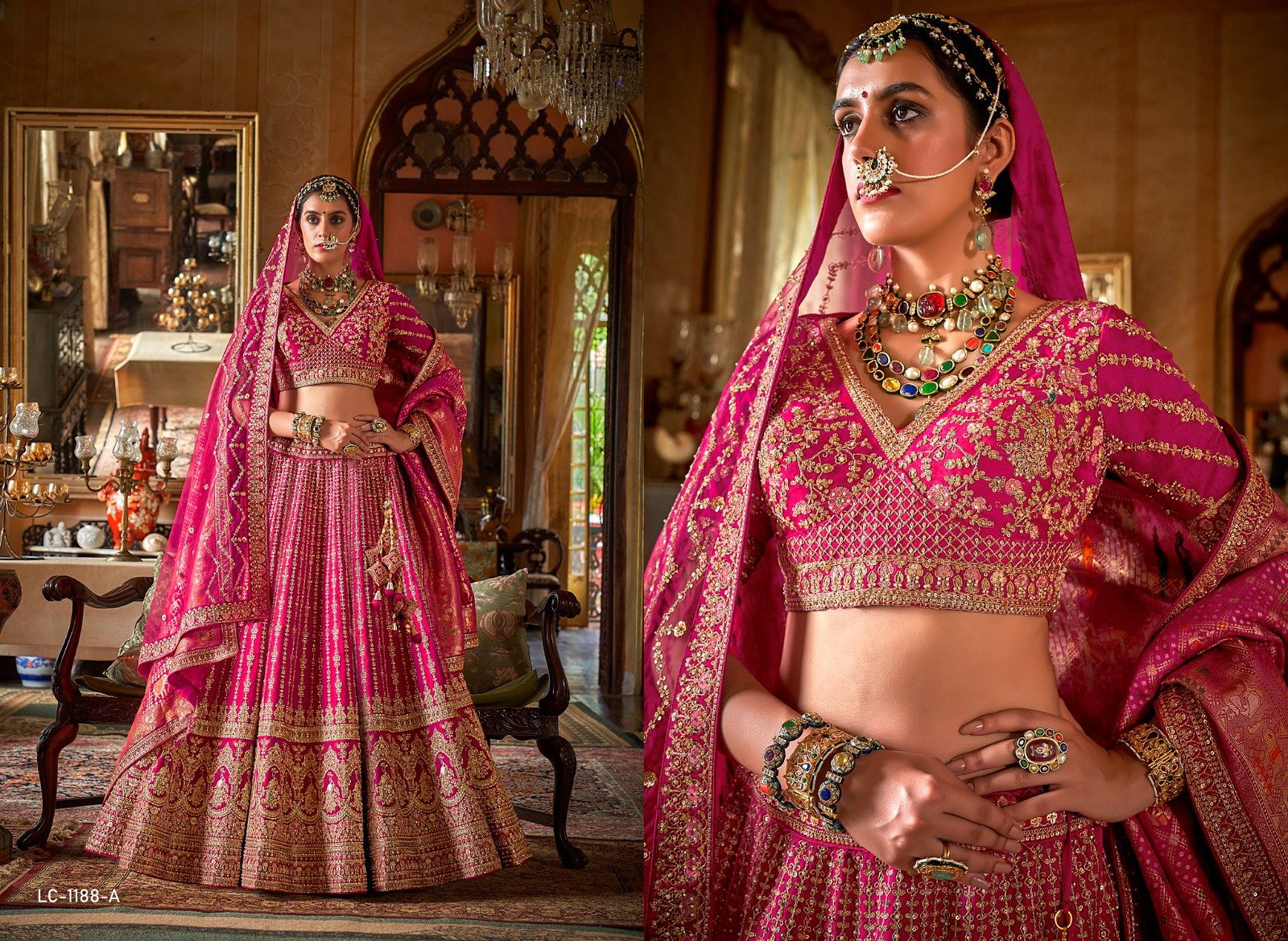 Latest Manjulla Fashion Dulhan Vol 3 Bridal Tone Silk Designer Bridal Lehenga Choli Wholesale 2026